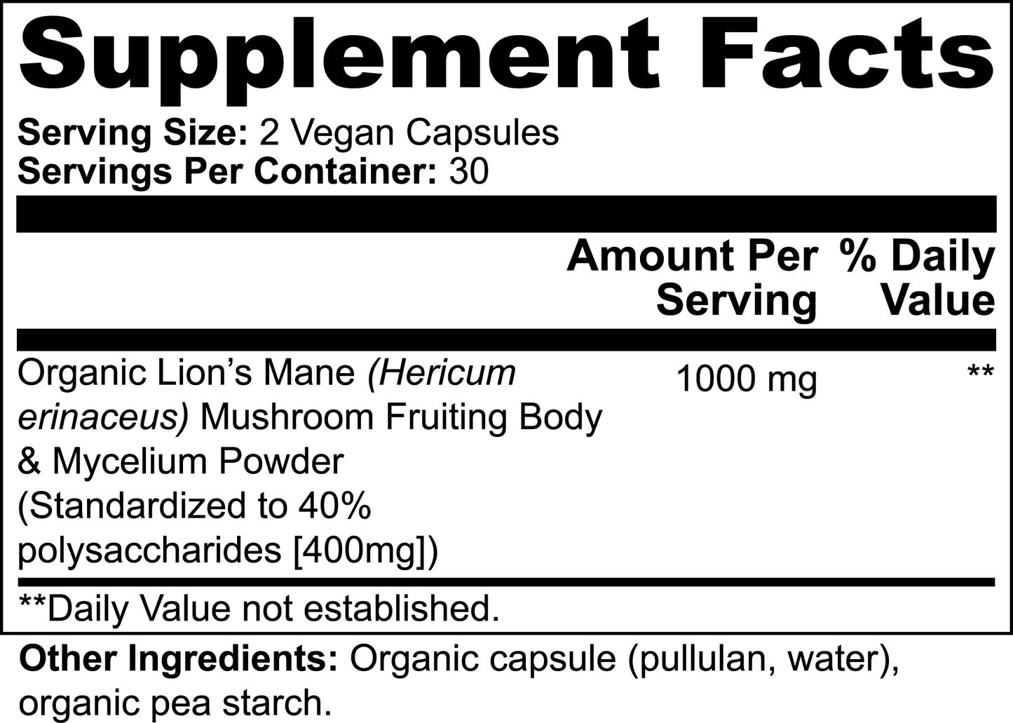 Buy One Get One 10x Mushroom Complex
