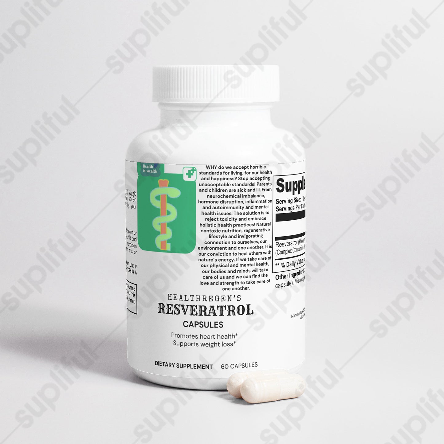 Resveratrol 50% 600mg