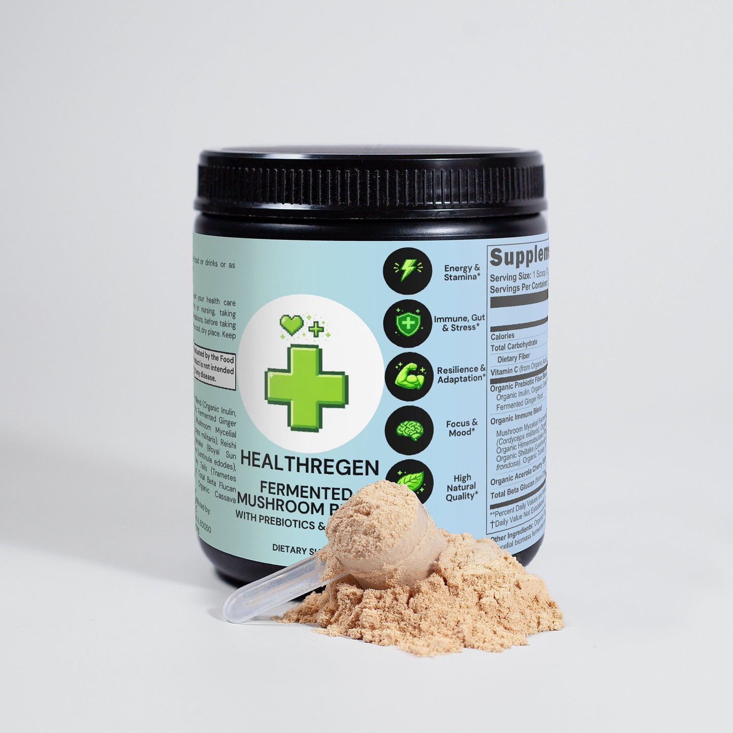 Fermented Mushroom Blend