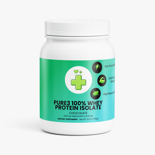 Pure3 100% Whey Protein Isolate (Chocolate)