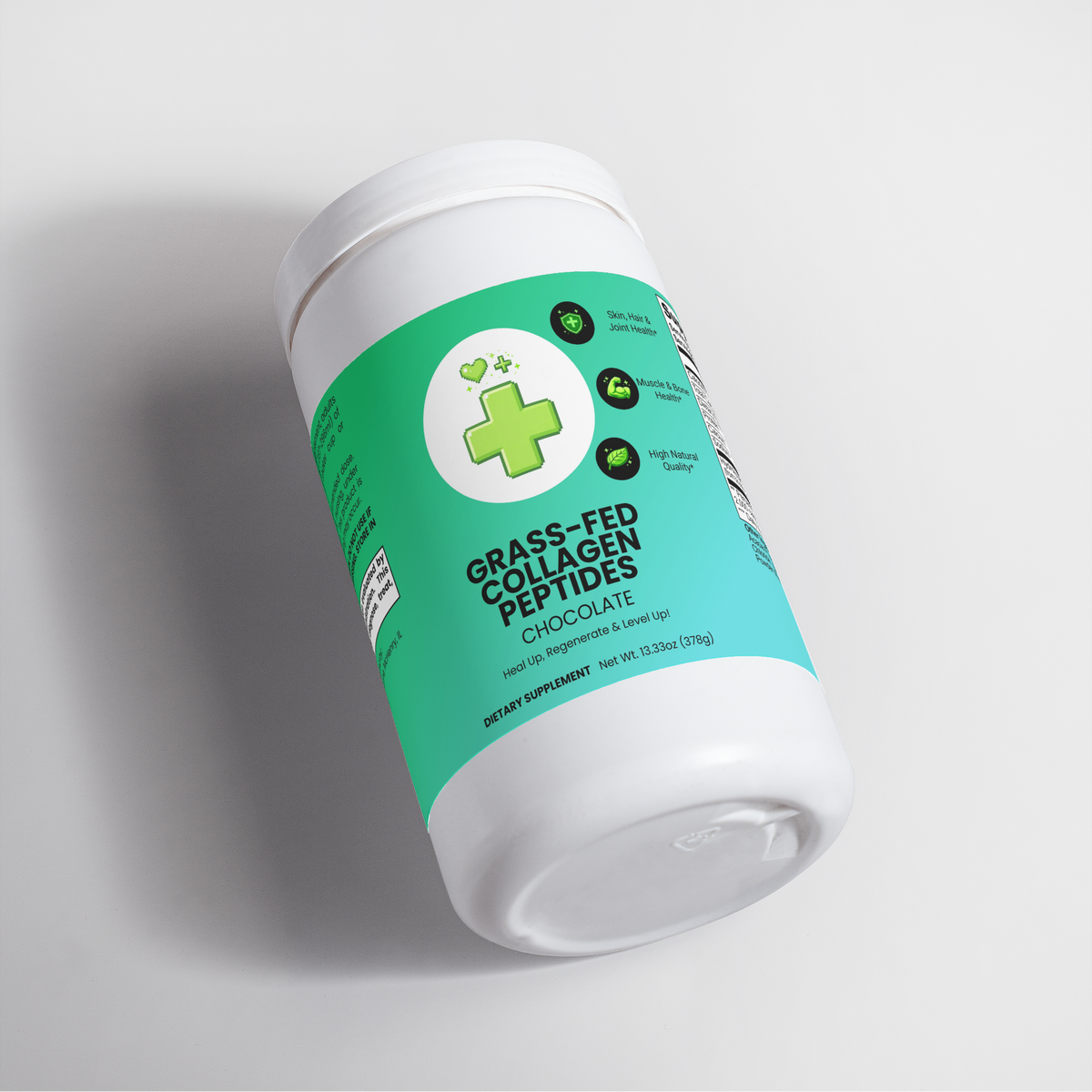 Grass-Fed Collagen Peptides Powder (Chocolate)