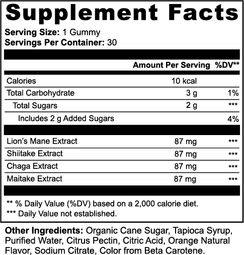 Adaptogen Vitality Gummies