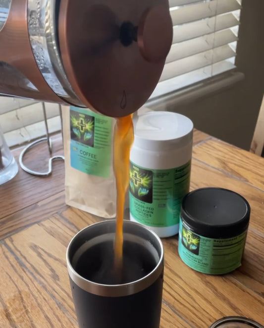 NEUROSHROOM FUSION STACK: MUSHROOM COFFEE FUSION + FERMENTED MUSHROOM BLEND