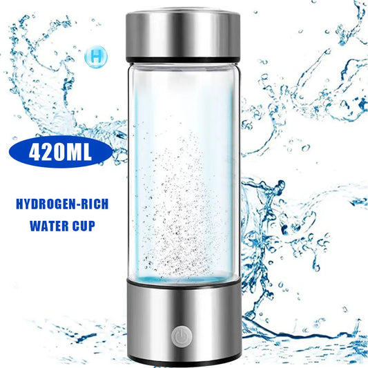 Hydrogen Generator Water Cup - Hydrogen Bottle 420ml